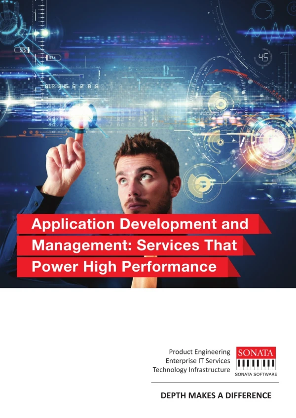 Application Development and Managment: IT Services the Power High Performance