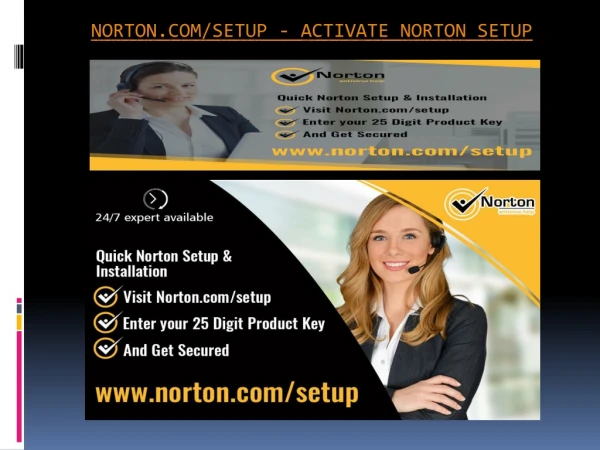Norton.com/setup - Activate Norton setup