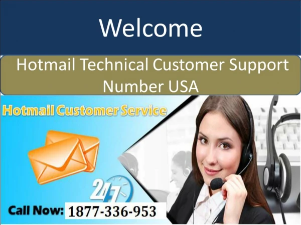 Hotmail Customer Support USA: 1877-336-953