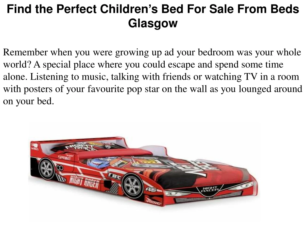 find the perfect children s bed for sale from