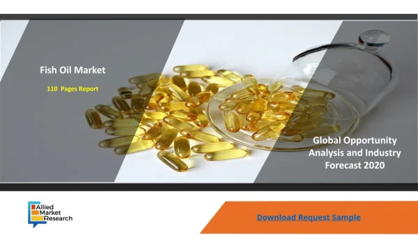 Fish Oil Market Size, Share and Forecast 2020