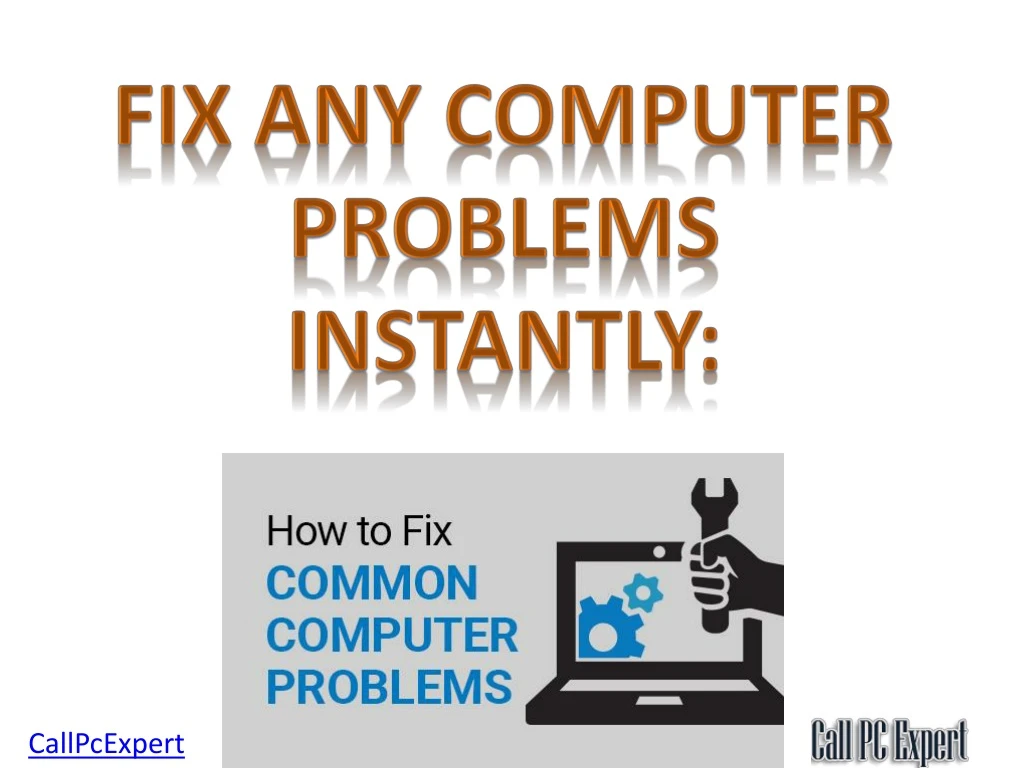 fix any computer problems instantly