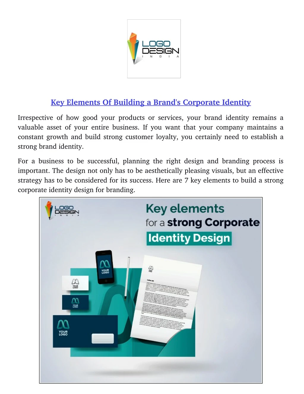 key elements of building a brand s corporate