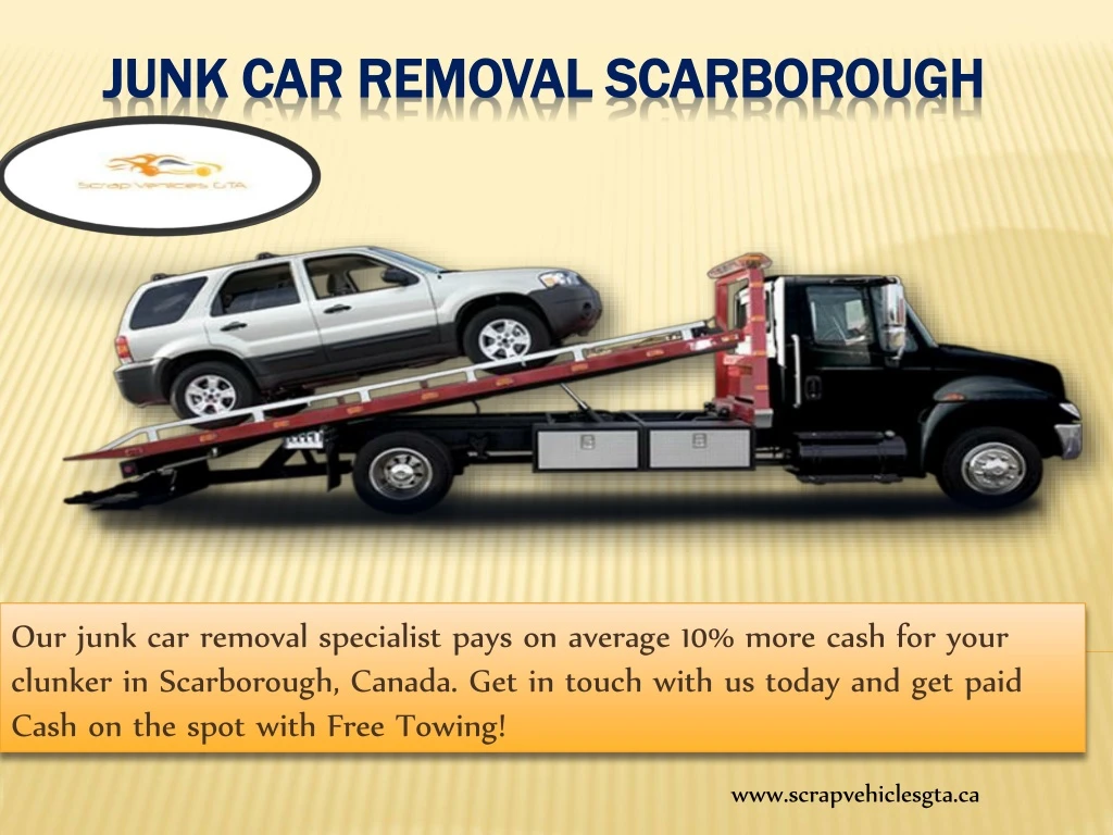 junk car removal scarborough