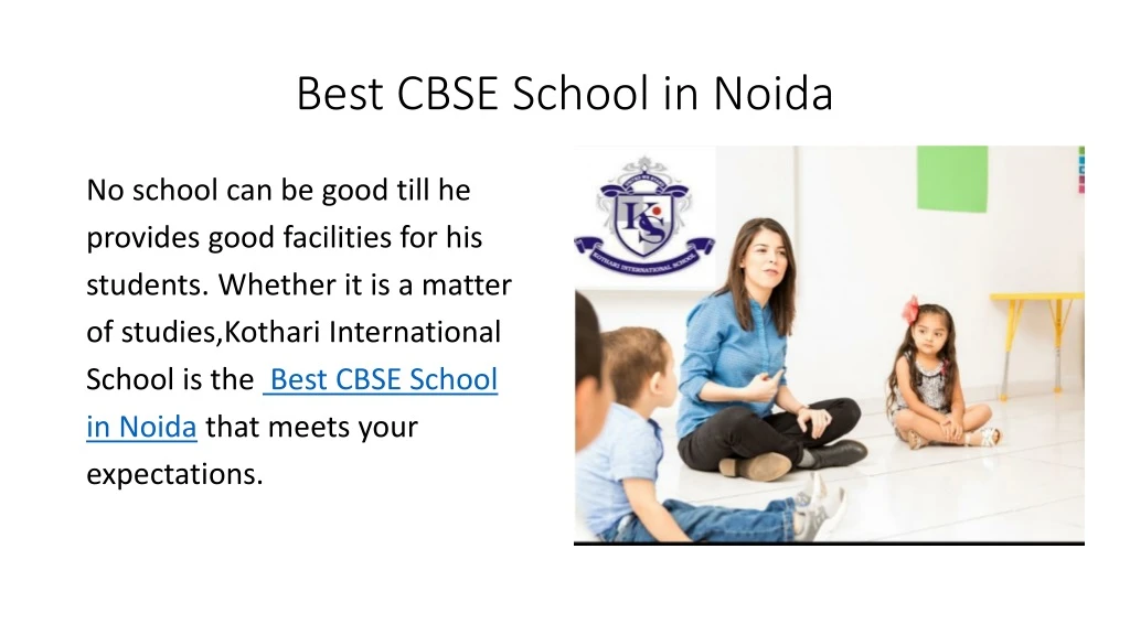 best cbse school in noida
