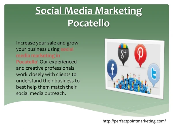 Social Media Marketing Pocatello