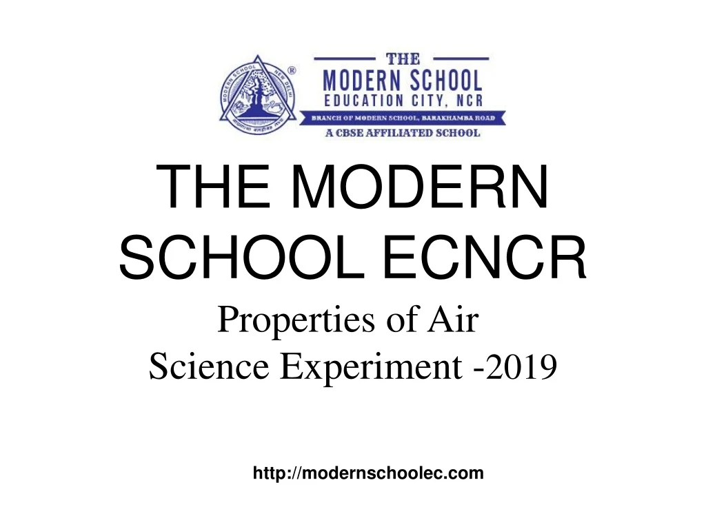 the modern school ecncr