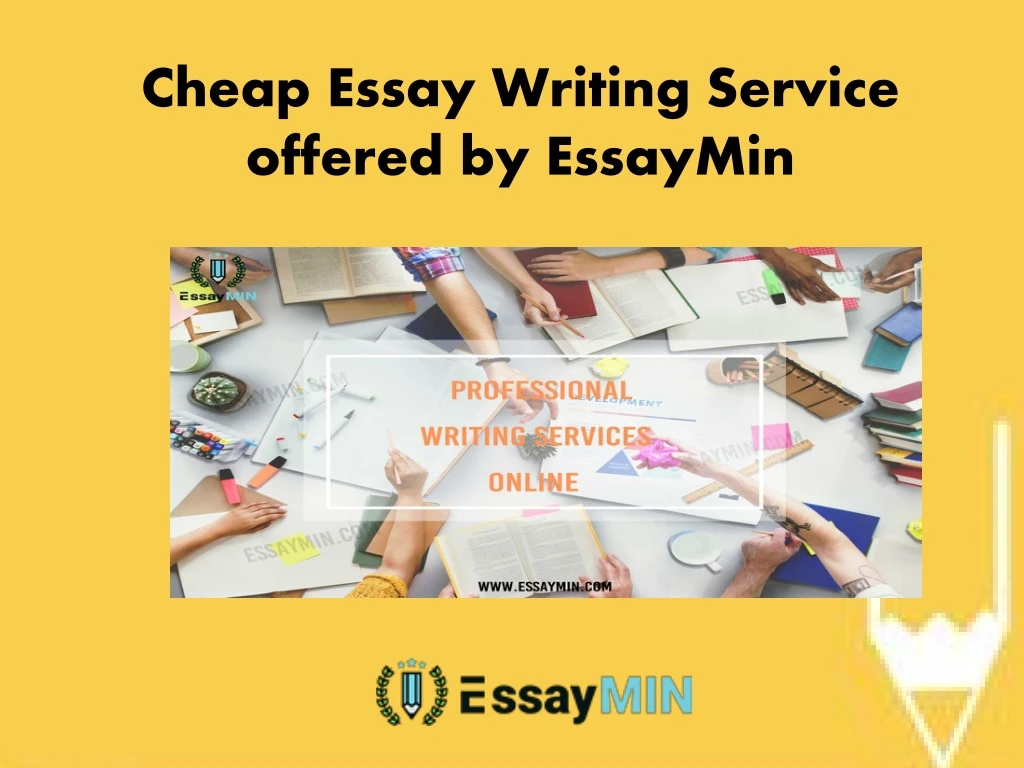cheap essay writing service offered by essaymin