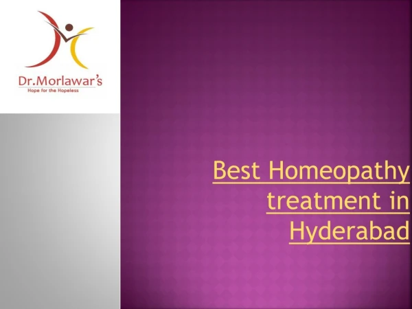 Best Homeopathic Doctors in Hyderabad, Bangalore and Chennai