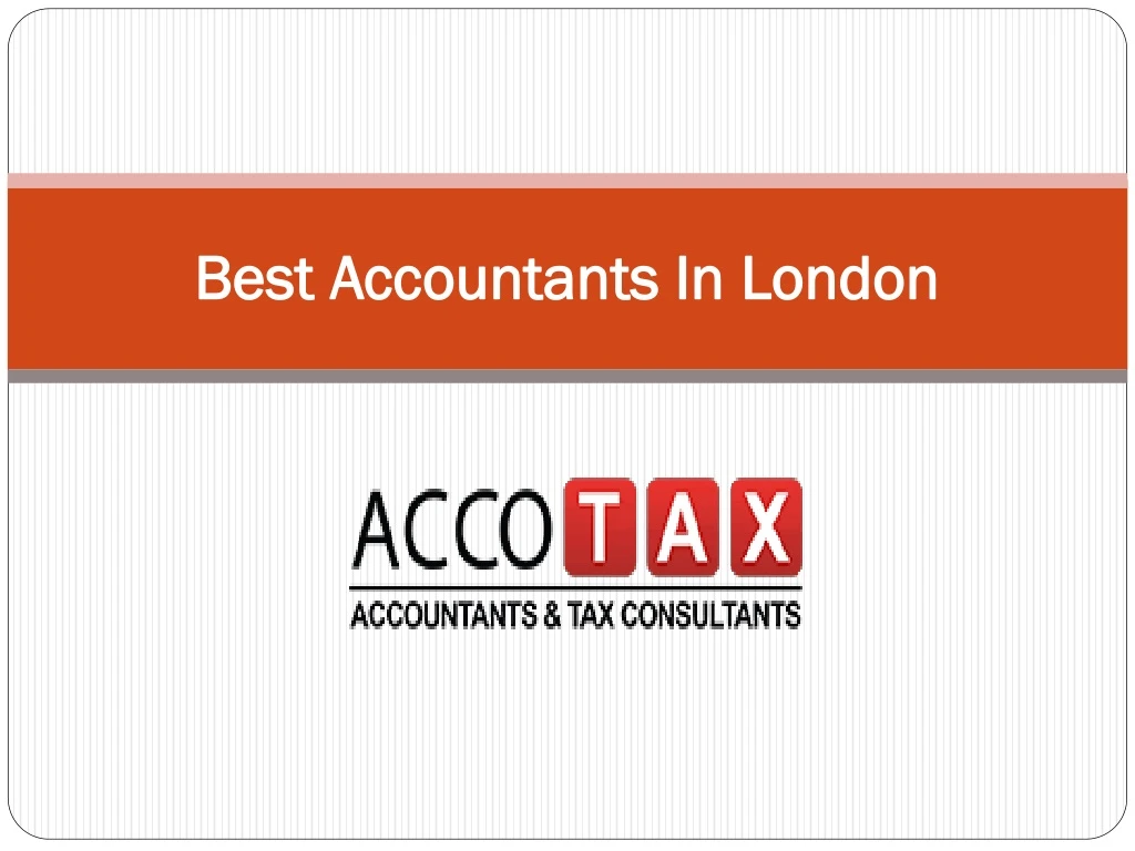 best accountants in london