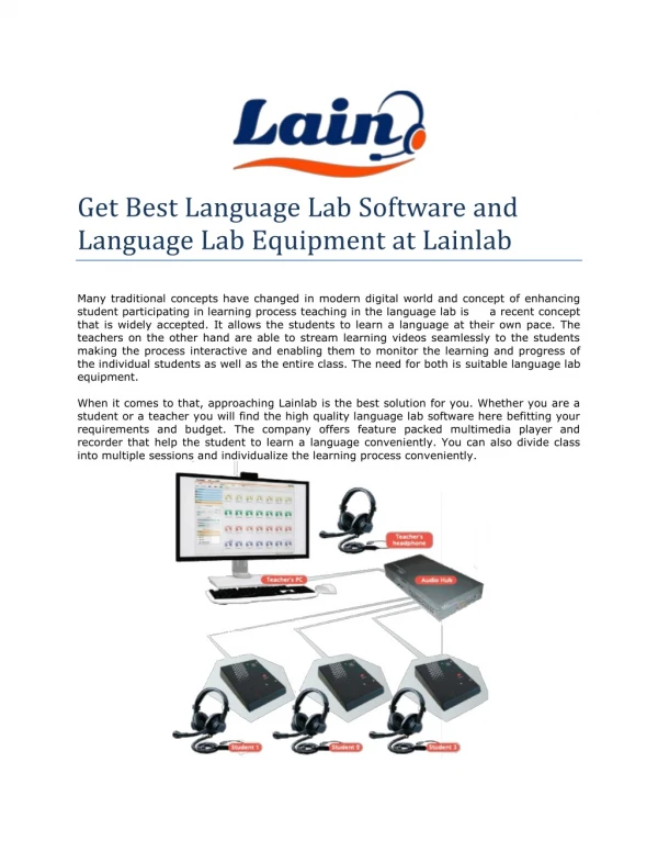 Best Language Lab Software at Lainlab