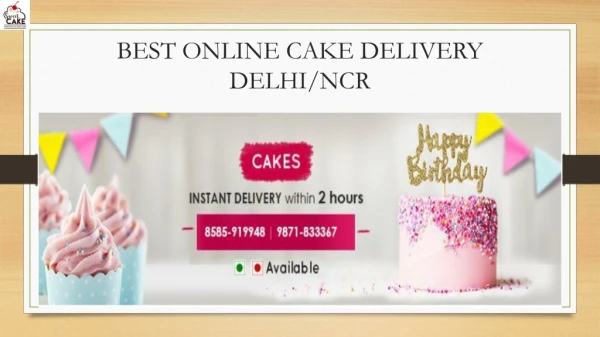 Best Online Cake Delivery Delhi/NCR