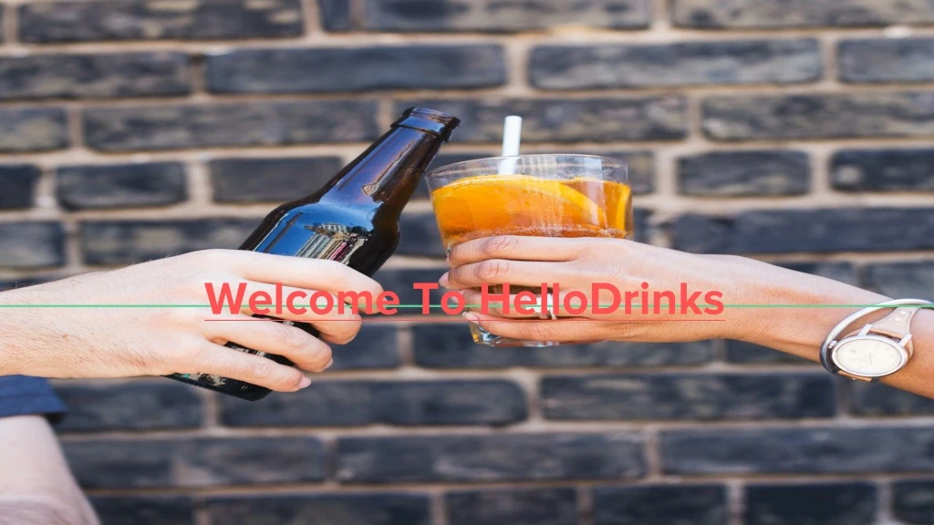welcome to hellodrinks