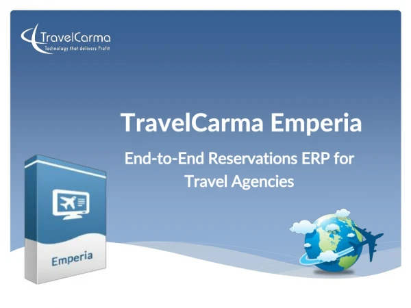 TravelCarma Emperia - Reservations ERP for Travel Agencies