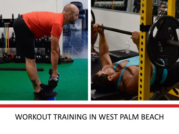 Workout Training in West Palm Beach - Fit and Psyched