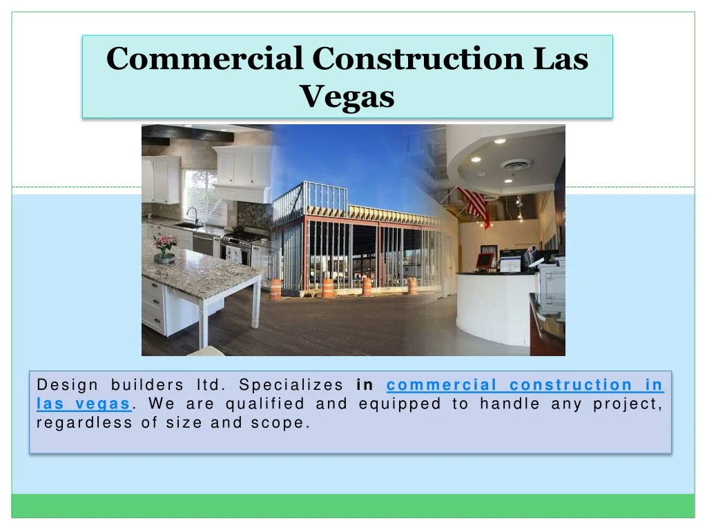 commercial construction las vegas