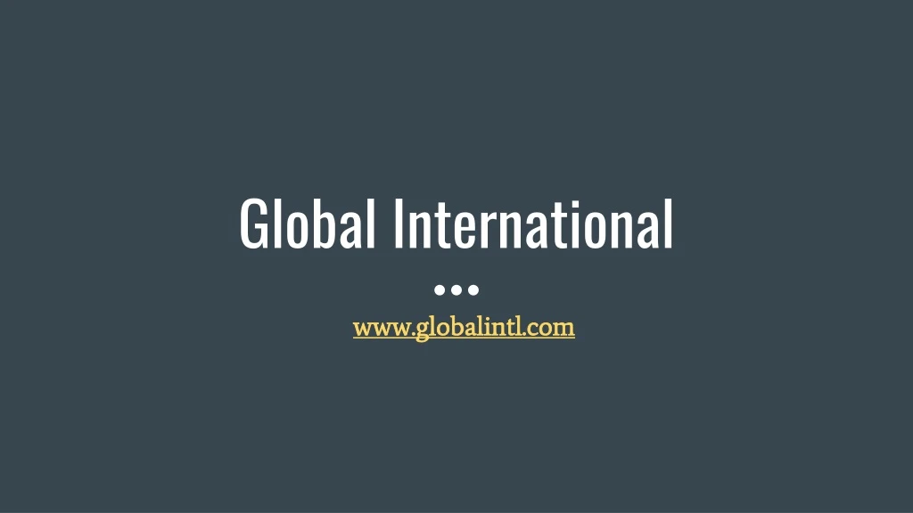 global international