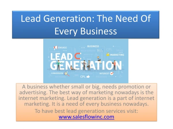 Lead Generation: The Need Of Every Business