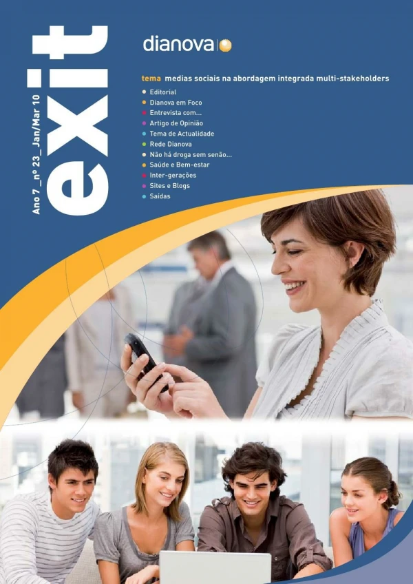 revista exit 23 media sociais
