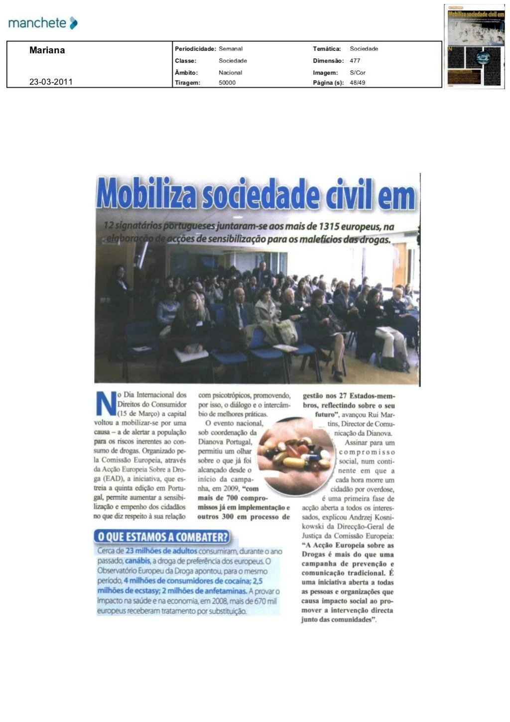 ac o europeia sobre a droga mobiliza sociedade civil em lisboa