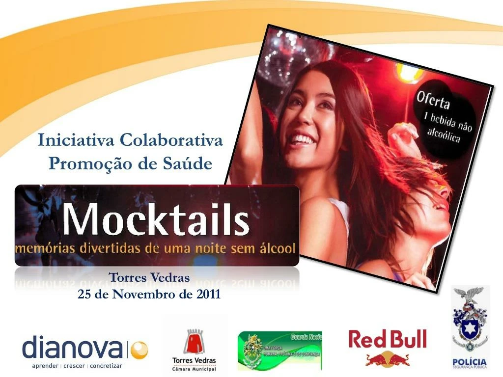 apresenta o resultados mocktails 2011