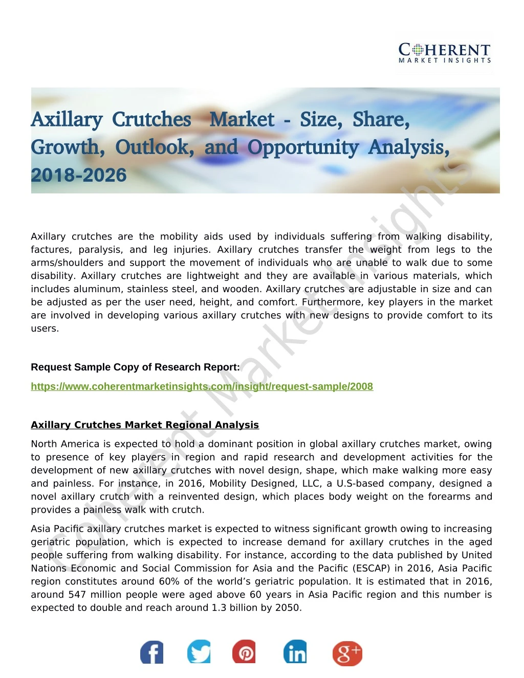 axillary crutches market size share axillary