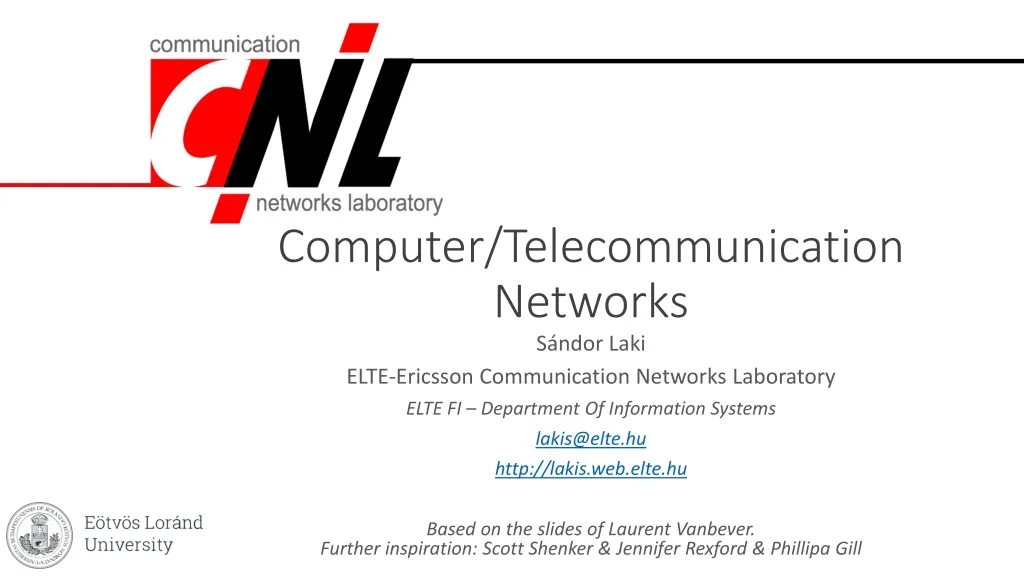 computer telecommunication networks