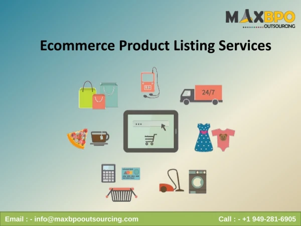 Ecommerce Product Listing Services