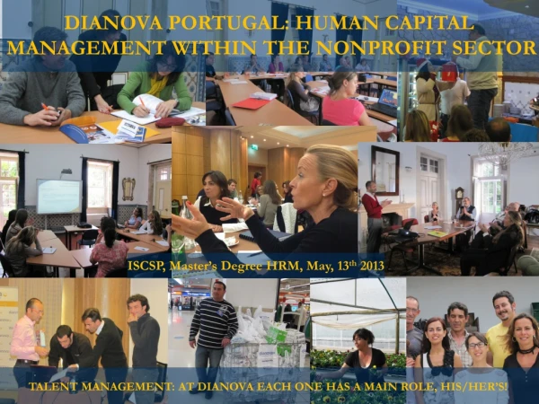 Walking the talk management human capital dianova 2013