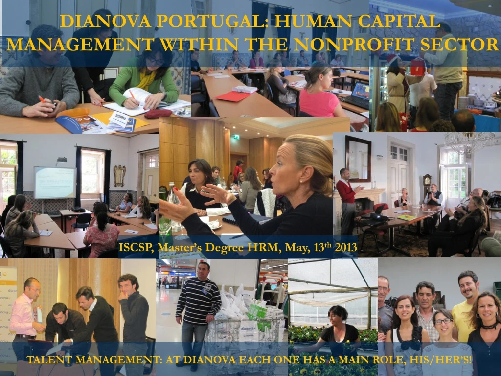 dianova portugal human capital management within