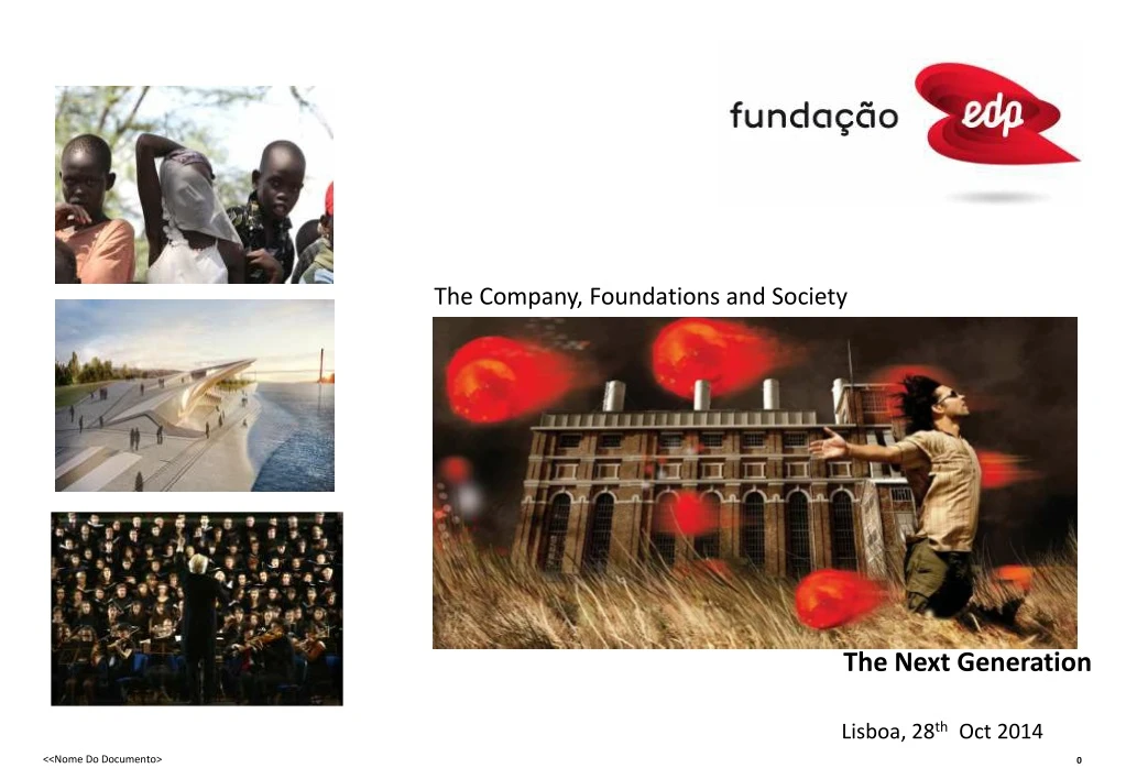 the company foundations and society