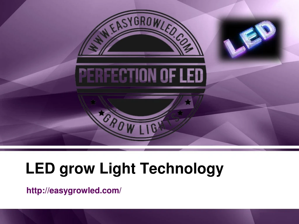 led grow light technology