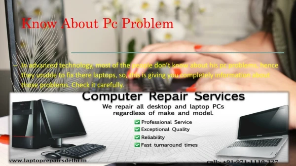 Is Your Laptop Have Any Kind Of Laptop Problems?