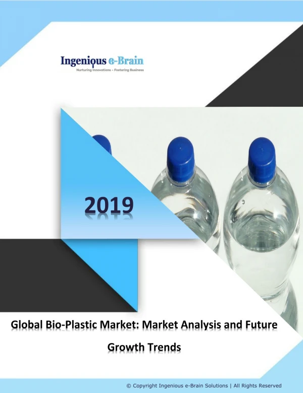 Global Bioplastic Market Overview 2023
