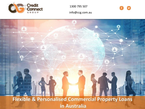 Flexible & Personalised Commercial Property Loans in Australia