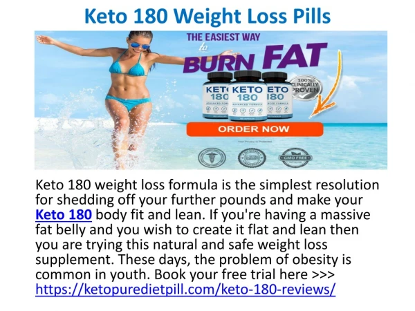 Keto 180 Perfect Weight Loss Supplement In 2019