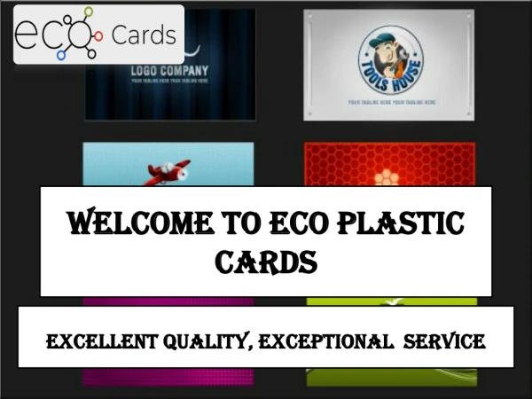 Know about the best mechanisms of eco-plastic cards