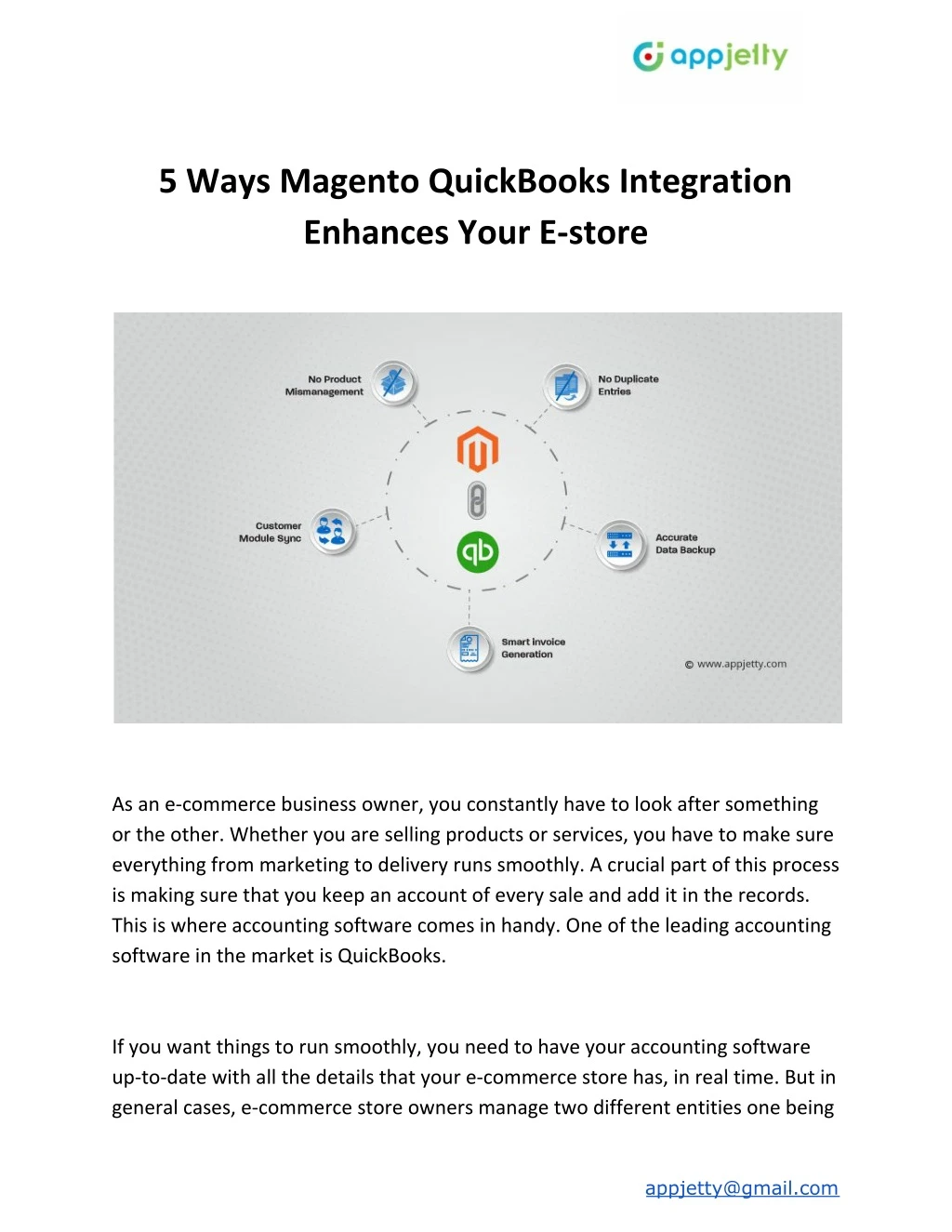 5 ways magento quickbooks integration enhances