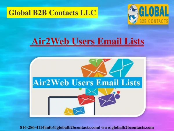 _Air2Web Users Email Lists
