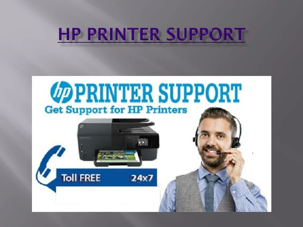 hp printer support