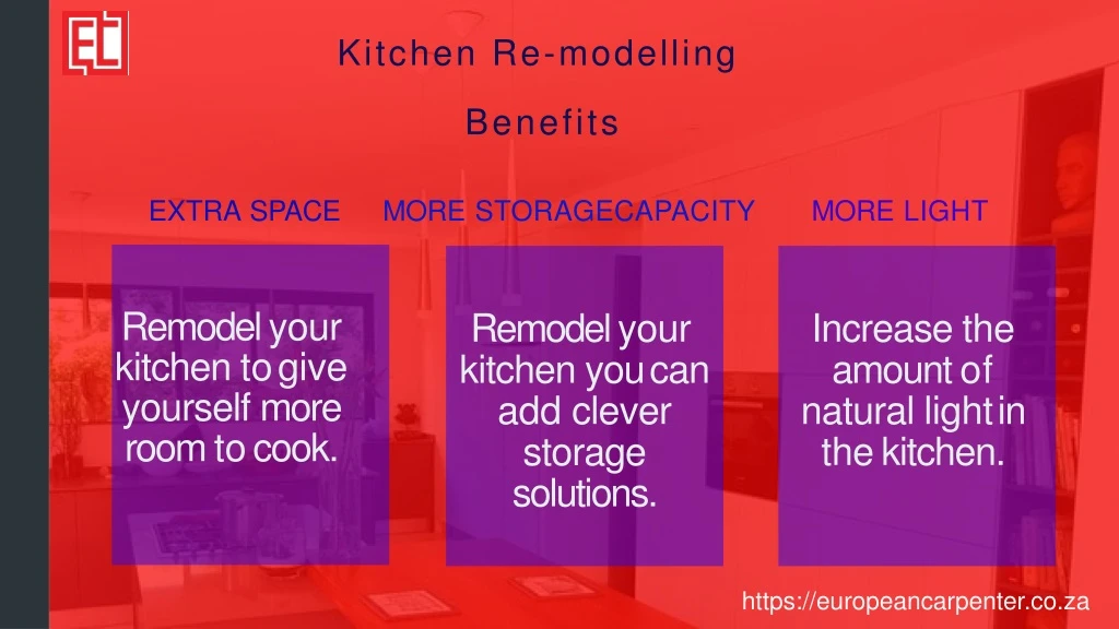 kitchen re modelling