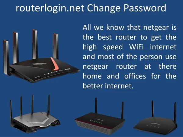 routerlogin.net change password
