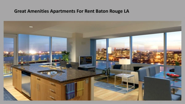 Great Amenities Apartments For Rent Baton Rouge LA