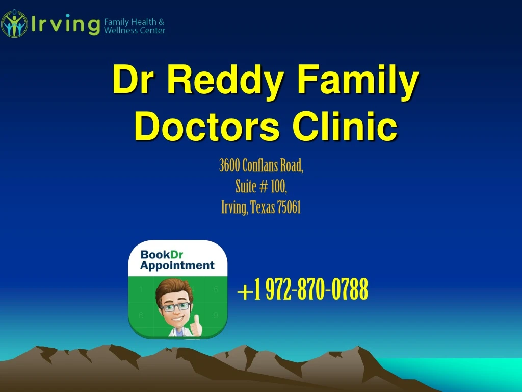dr reddy family doctors clinic