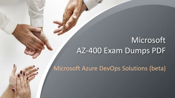 Prepare Microsoft AZ-400Exam with Real Exam Questions | RealExamDumps