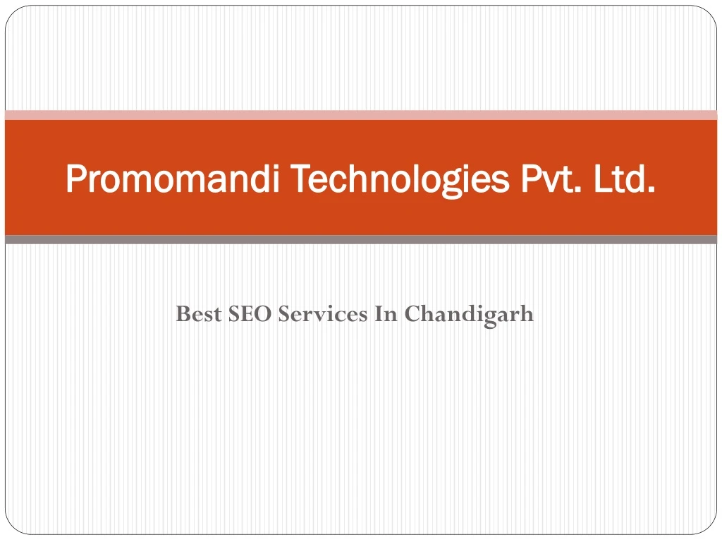 promomandi technologies pvt ltd