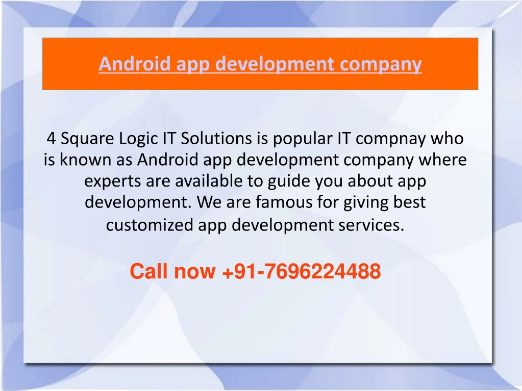 4 square logic it solutions is popular it compnay