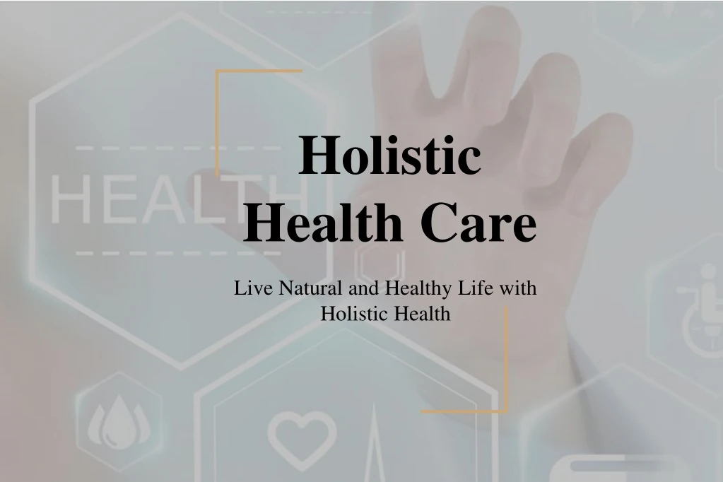 holistic health care