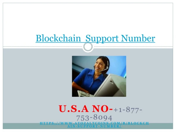 Blockchain Support Number