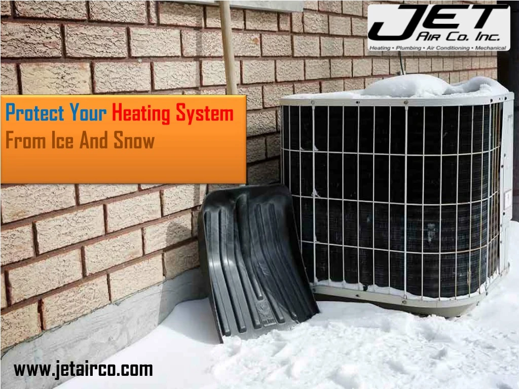 protect your heating system from ice and snow